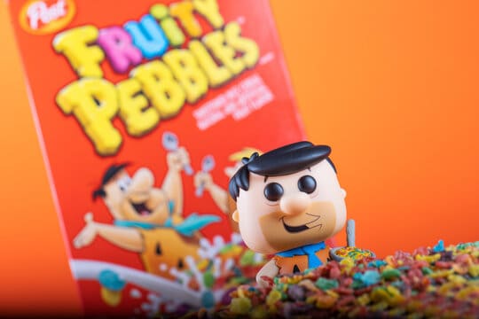 Nutrition Facts for Fruity Pebbles Cereal