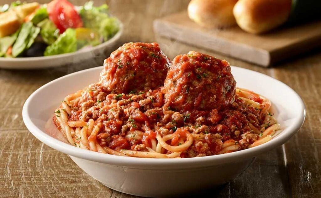 Nutritional Facts for Spaghetti and Meatballs