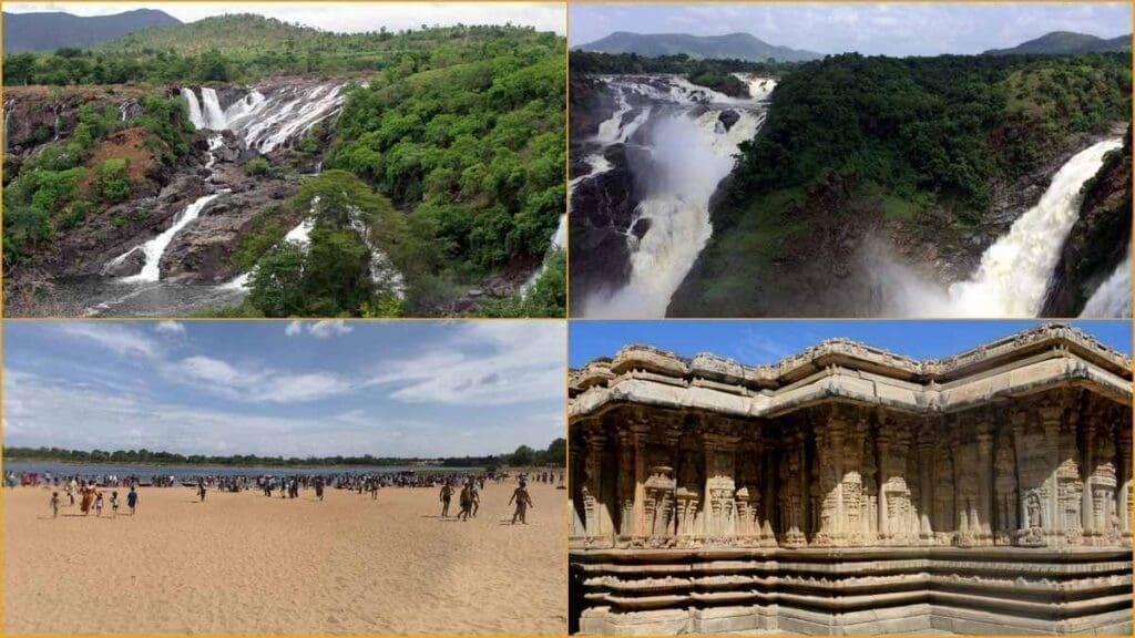 Shivanasamudra Falls from Bangalore